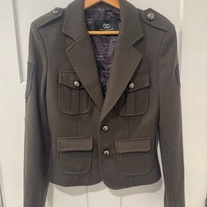 Tart Collections Olive Military Blazer